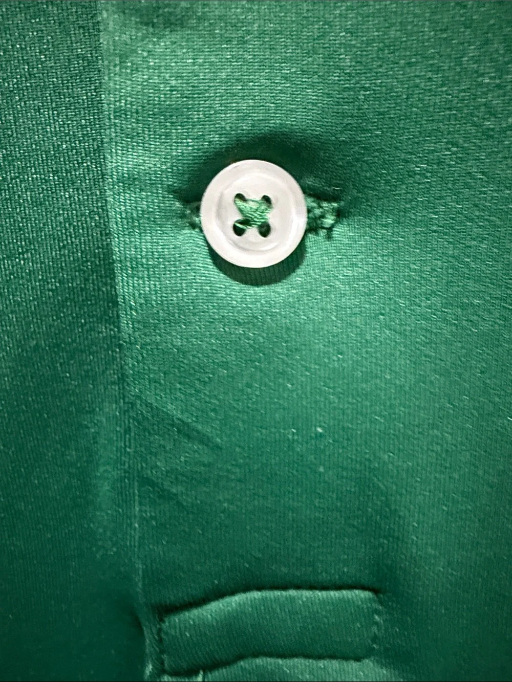 Polo by Ralph Lauren Green Short-Sleeve Polo with White Logo